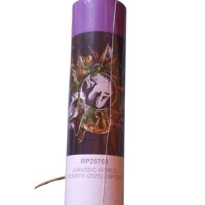 Jurassic World Rebirth Poster with Group Of Dinosaurs